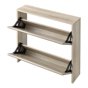 Meuble à chaussures Lund avec miroir [en.casa] 