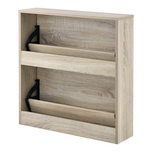 Meuble à chaussures Lund avec miroir [en.casa] 