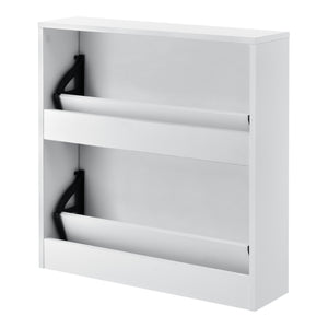 Meuble à chaussures Lund avec miroir [en.casa] 