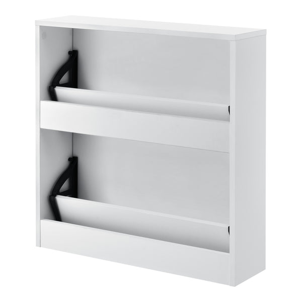 Meuble à chaussures Lund avec miroir [en.casa] 