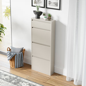 Meuble à chaussures Sokndal à tiroirs inclinables [en.casa]