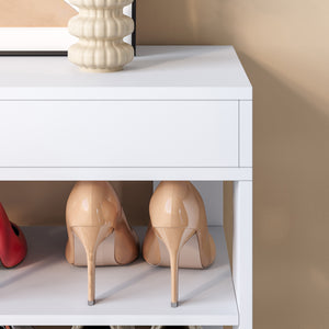 Étagère à chaussures Boppeelo 94 x 75 x 30 cm [en.casa]