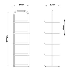 Étagère à chaussures Poytya [en.casa]