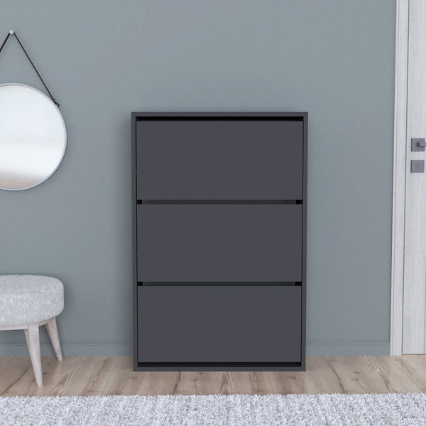 Armoire à chaussures Aurskog 110x73,5x24cm différentes couleurs [en.casa]