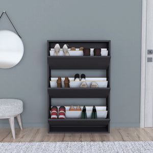 Armoire à chaussures Aurskog 110x73,5x24cm différentes couleurs [en.casa]