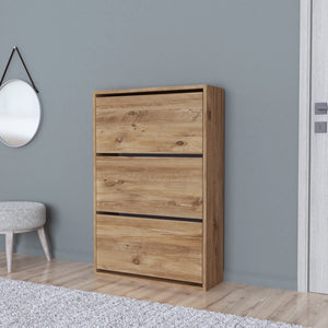 Armoire à chaussures Aurskog 110x73,5x24cm différentes couleurs [en.casa]