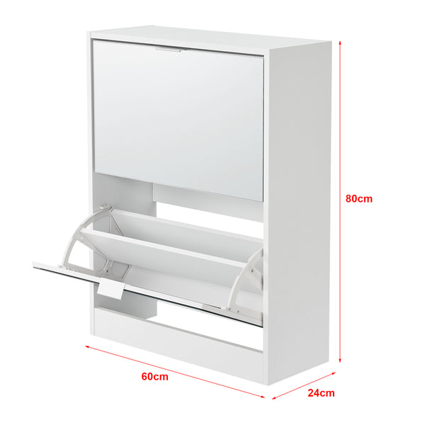 Armoire à chaussures Kragerø en différentes tailles [en.casa]