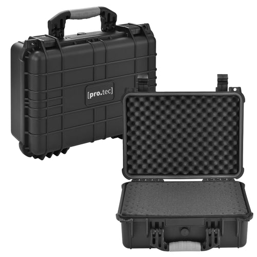Valise pour appareil photo Protection IP55 Plusieurs tailles Noir [pro.tec] 