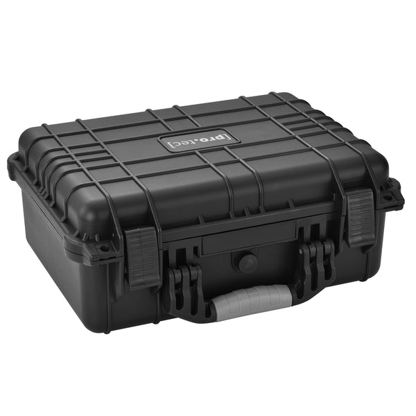 Valise pour appareil photo Protection IP55 Plusieurs tailles Noir [pro.tec] 