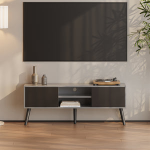 Meuble TV Eskilstuna 120 x 30 x 47 cm Plusieurs couleurs [en.casa]