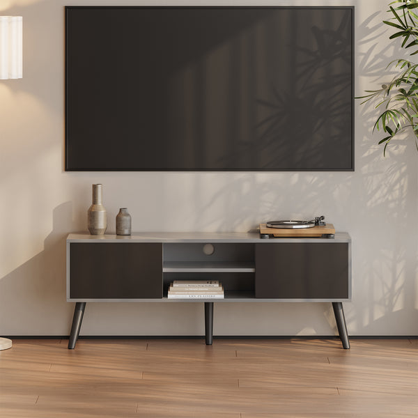 Meuble TV Eskilstuna 120 x 30 x 47 cm Plusieurs couleurs [en.casa]