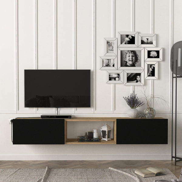 Meuble TV Paltamo 180 x 31 x 29,5 cm [en.casa]
