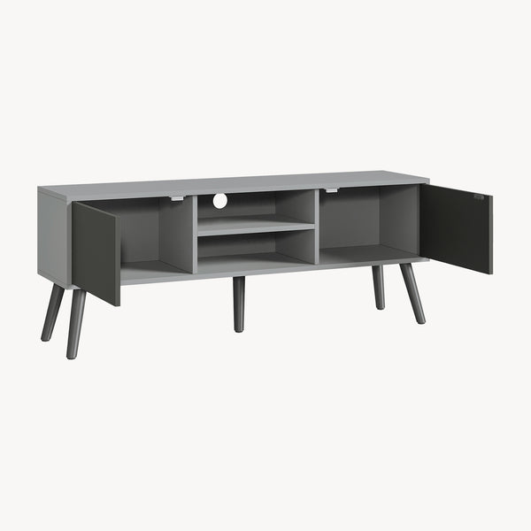 Meuble TV Eskilstuna 120 x 30 x 47 cm Plusieurs couleurs [en.casa]