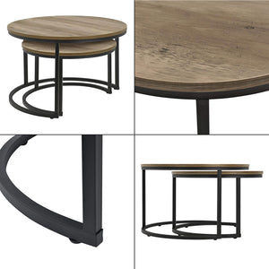 Ensemble de tables basses Christchurch [en.casa]