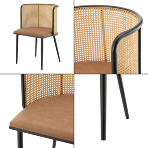 Lot de 2 chaises de salle à manger Flen 75 x 52 x 49 cm [en.casa]