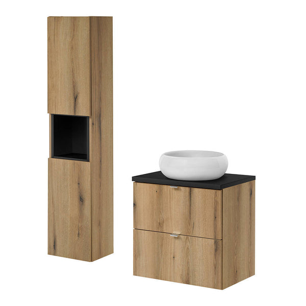 Meuble sous lavabo NEWPORT 72 x 60 x 40 cm [en.casa] 