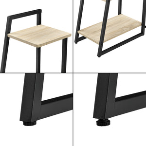 Bureau Aalborg 117x102x50 cm en différentes couleurs en.casa