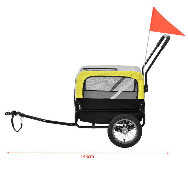 Remorque vélo pour chien pro.tec