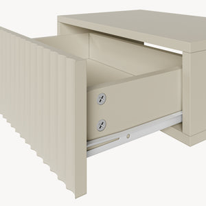 Lot de 2 tables de chevet murales Nand [en.casa]
