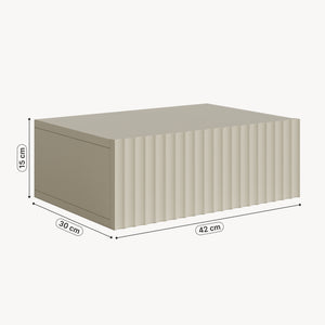 Table de chevet flottante Nand [en.casa]