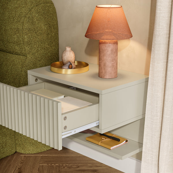 Table de chevet murale Nand [en.casa]