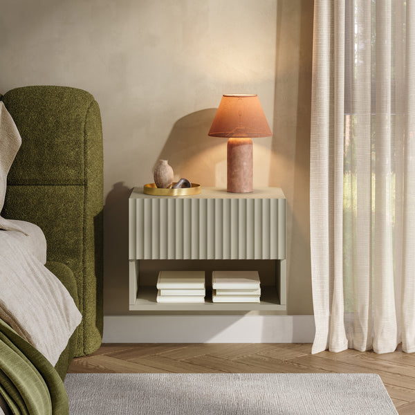 Table de chevet murale Nand [en.casa]