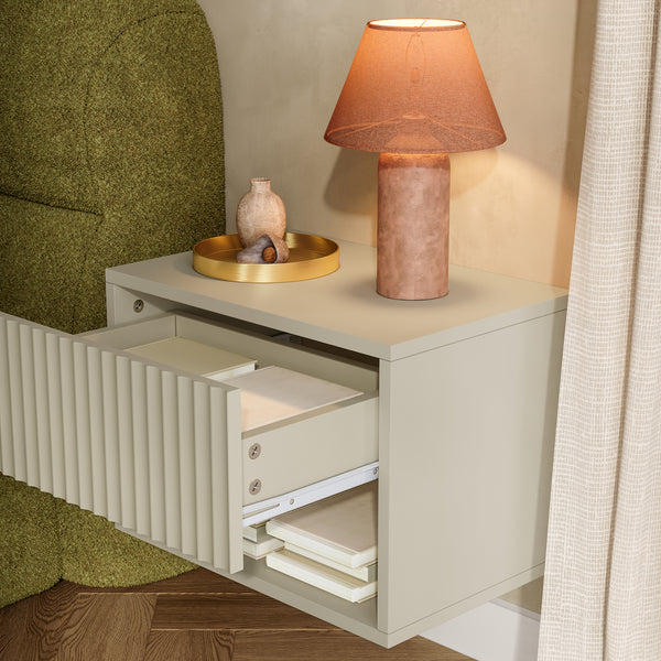 Table de chevet murale Nand [en.casa]
