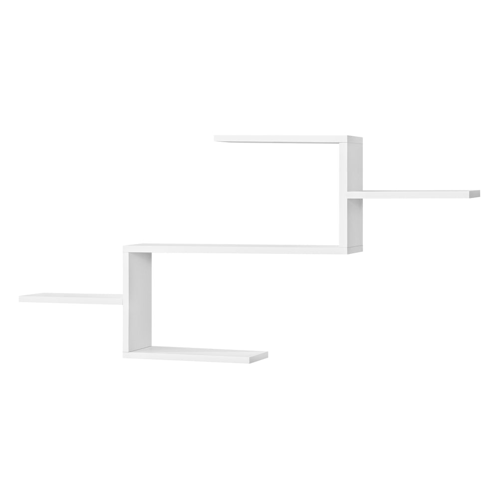 Étagère murale Flekkefjord 104 x 14,5 x 49,5 cm avec 5 étagères diff. couleurs en.casa - premiumXL