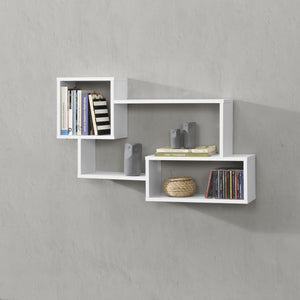 Étagère Murale Kvinesdal 87 x 18 x 54 cm Plusieurs couleurs [en.casa]