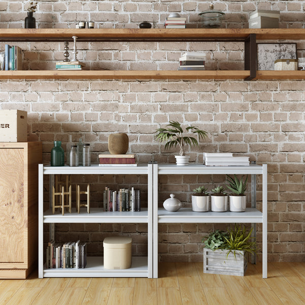 Étagère lourde Austrheim 90x40x183cm en différentes couleurs [en.casa]