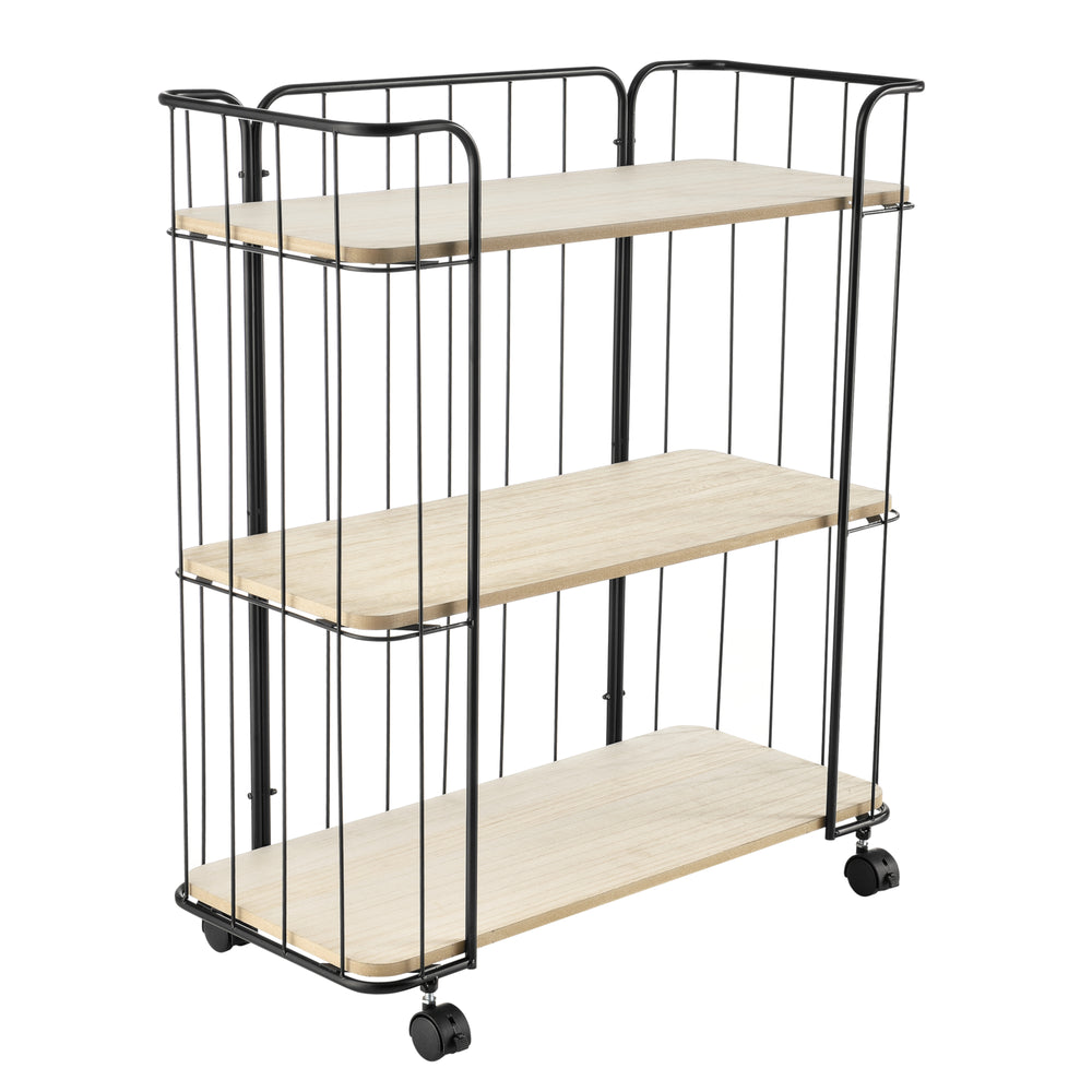 Chariot d'appoint Laer à 3 étages en différentes couleurs en.casa