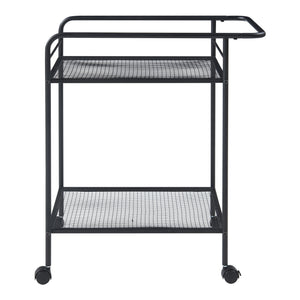 Chariot de service Hole avec 2 étagères 72 x 62 x 45 cm [en.casa]