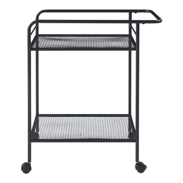 Chariot de service Hole avec 2 étagères 72 x 62 x 45 cm [en.casa]