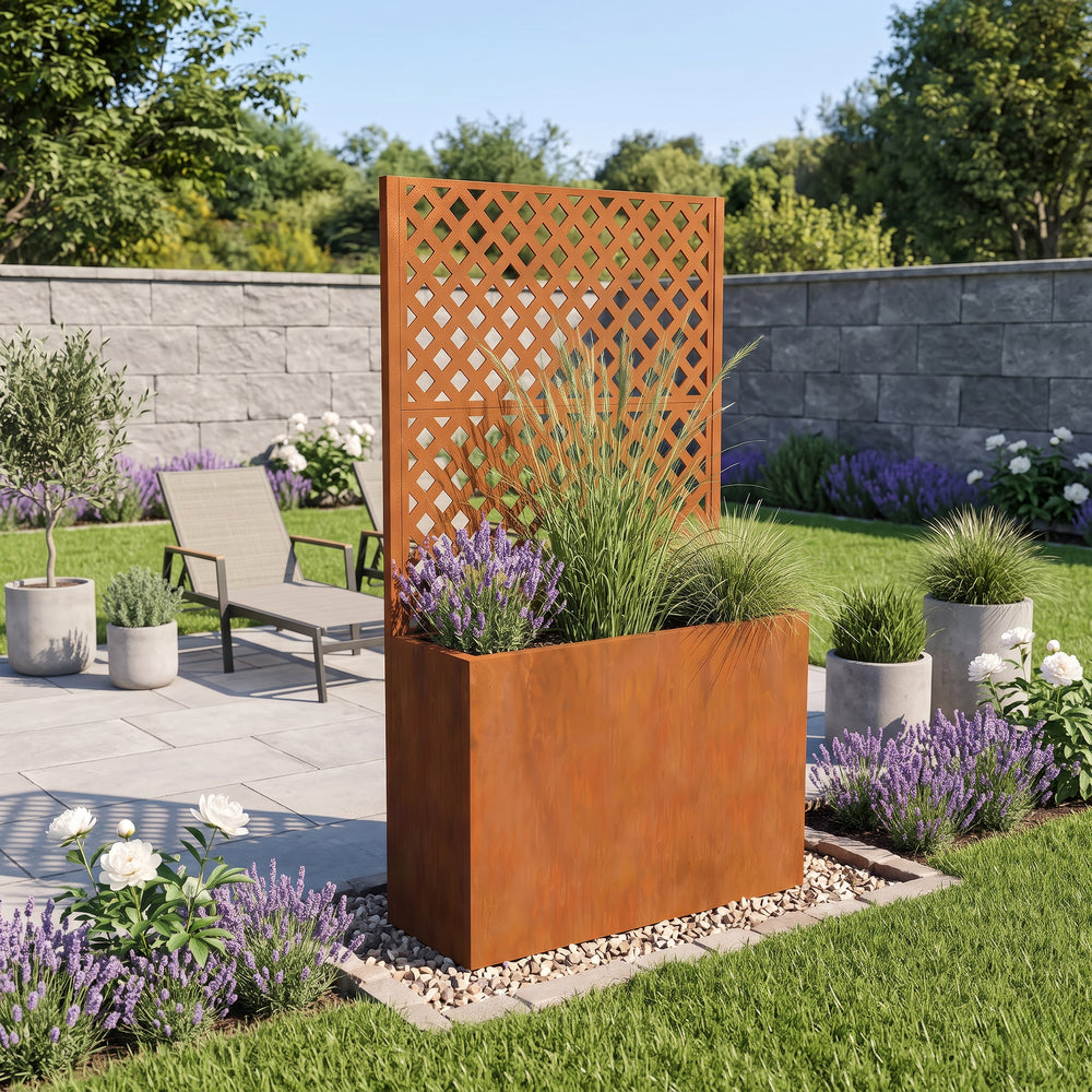 Cloison avec jardinière Malja casa.pro