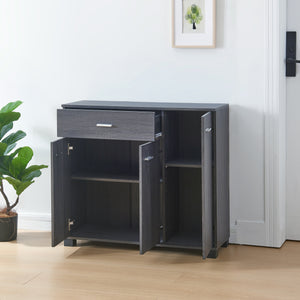 Commode Bobeck panneau de particules 72 x 80 x 28 cm [en.casa]