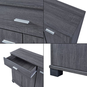 Commode Bobeck panneau de particules 72 x 80 x 28 cm [en.casa]