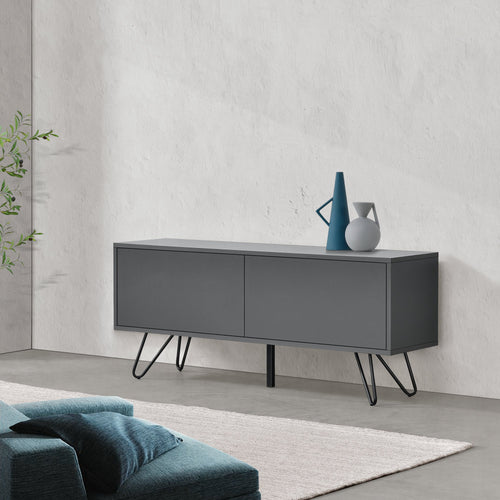 Commode Bollebygd à 2 Portes 47 x 110 x 30 cm  Plusieurs couleurs [en.casa]