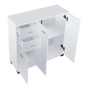 Commode Crimla 76 x 80 x 28 cm [en.casa]