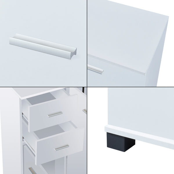 Commode Crimla 76 x 80 x 28 cm [en.casa]