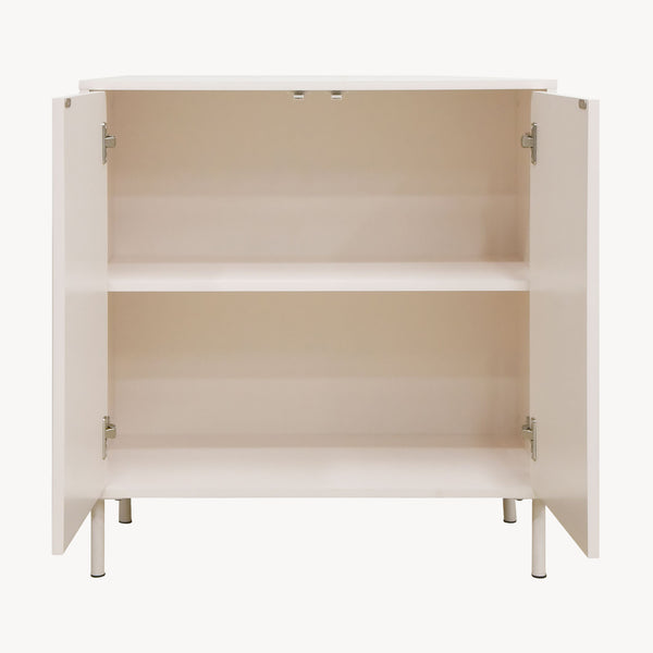 Commode Holea avec 2 portes 75 x 70 x 34 cm [en.casa] 