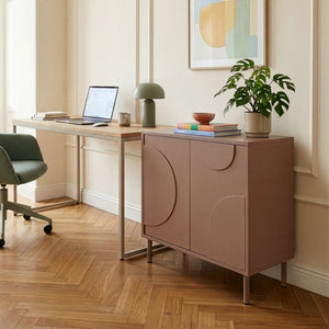 Commode Holea avec 2 portes 75 x 70 x 34 cm [en.casa] 