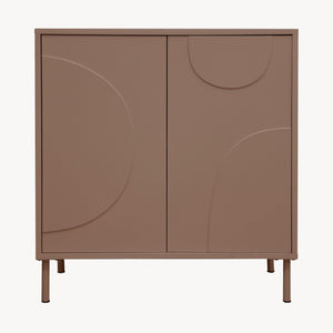 Commode Holea avec 2 portes 75 x 70 x 34 cm [en.casa] 