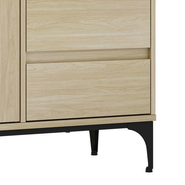 Buffet Kistiandi 77 x 120 x 40 cm [en.casa] 