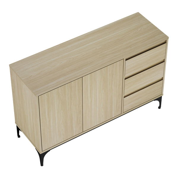 Buffet Kistiandi 77 x 120 x 40 cm [en.casa] 