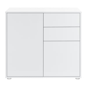 Buffet bas Paarl 74x79x36 cm en différentes couleurs [en.casa]