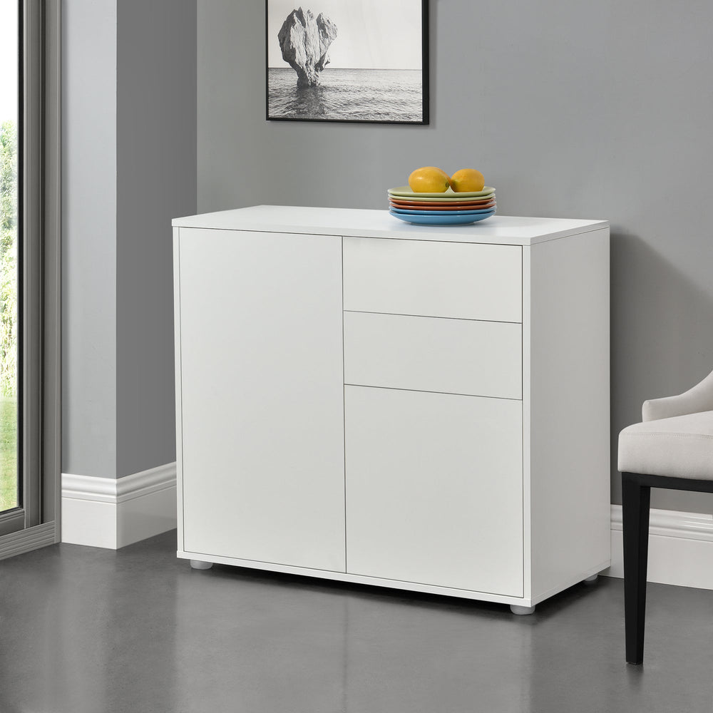 Buffet Paarl 74x79x36 cm en différentes couleurs [en.casa] - premiumXL