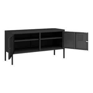 Buffet Pyhtää 118x40x60cm Acier [en.casa]