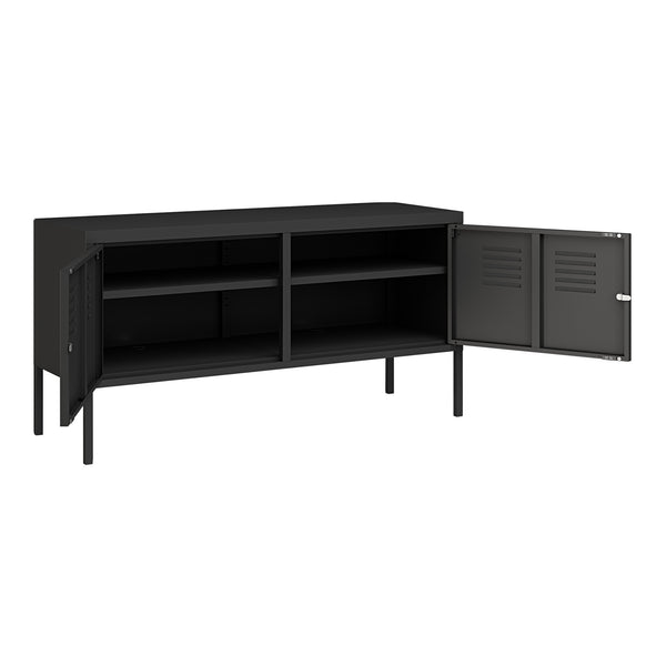 Buffet Pyhtää 118x40x60cm Acier [en.casa]