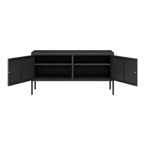 Buffet Pyhtää 118x40x60cm Acier [en.casa]