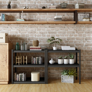 Étagère à charge lourde Austrheim acier 183 x 90 x 40 cm [en.casa]